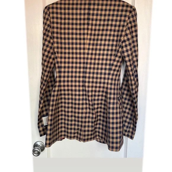 Tommy Hilfiger Prep Check Boyfriend Fit Blazer - Picture 7 of 9